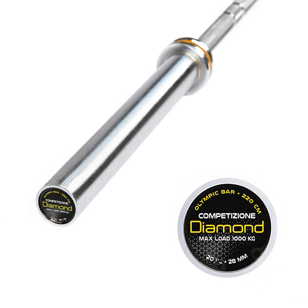 Bilanciere Olimpico Competizione – 220 Cm Diamond BOCD220N