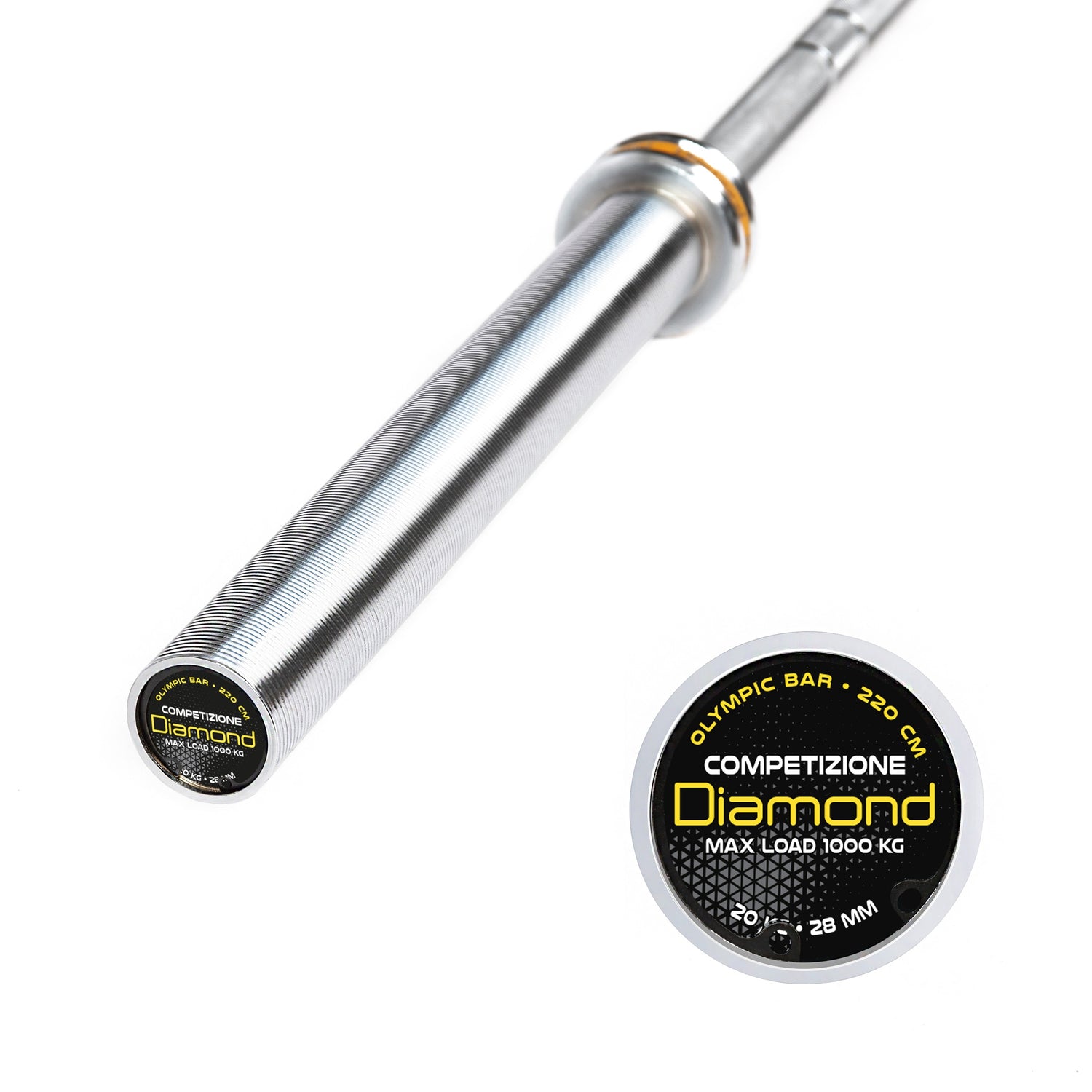 Bilanciere Olimpico Competizione – 220 Cm Diamond BOCD220N