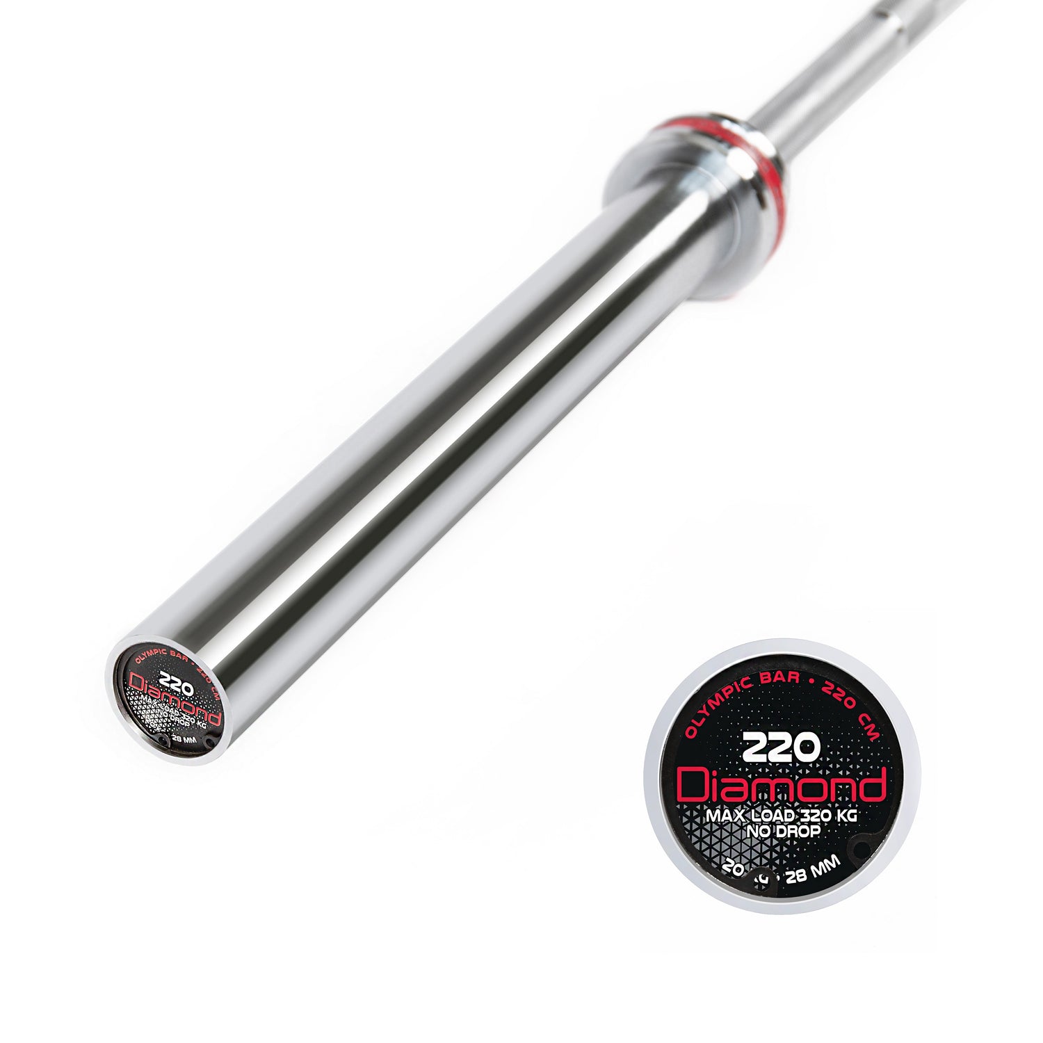 BILANCIERE OLIMPICO – 220 CM DIAMOND BOD220N
