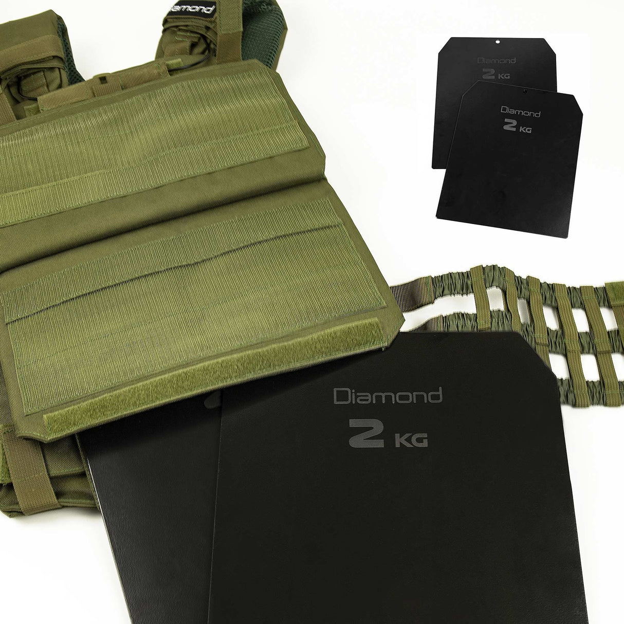 Giubbotto Zavorrato Tactical 9 KG DIAMOND Cod. GZT9