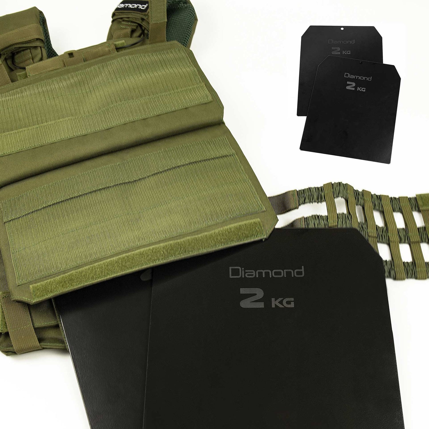 Giubbotto Zavorrato Tactical 9 KG DIAMOND Cod. GZT9