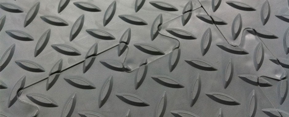 Rampa di accesso Pavimentazione Piastrelle ULTRAGRIP PVC RICICLATO NERO