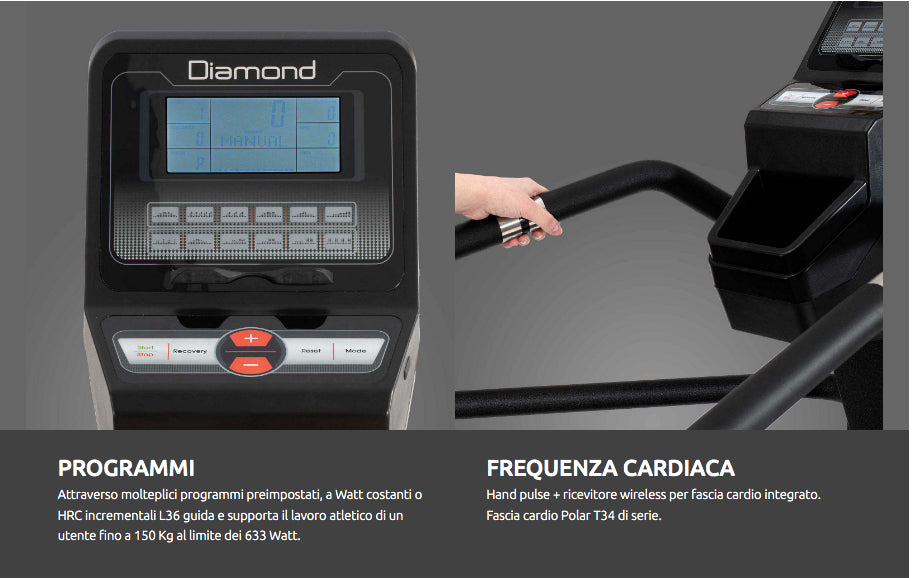 Climber Diamond stepper L36