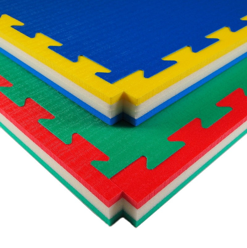 Tatami Incastro Judo Art. J40L 100x100 4cm. CUSTOM Combinazione personalizzata Quantità minima per la vendita 9 Moduli