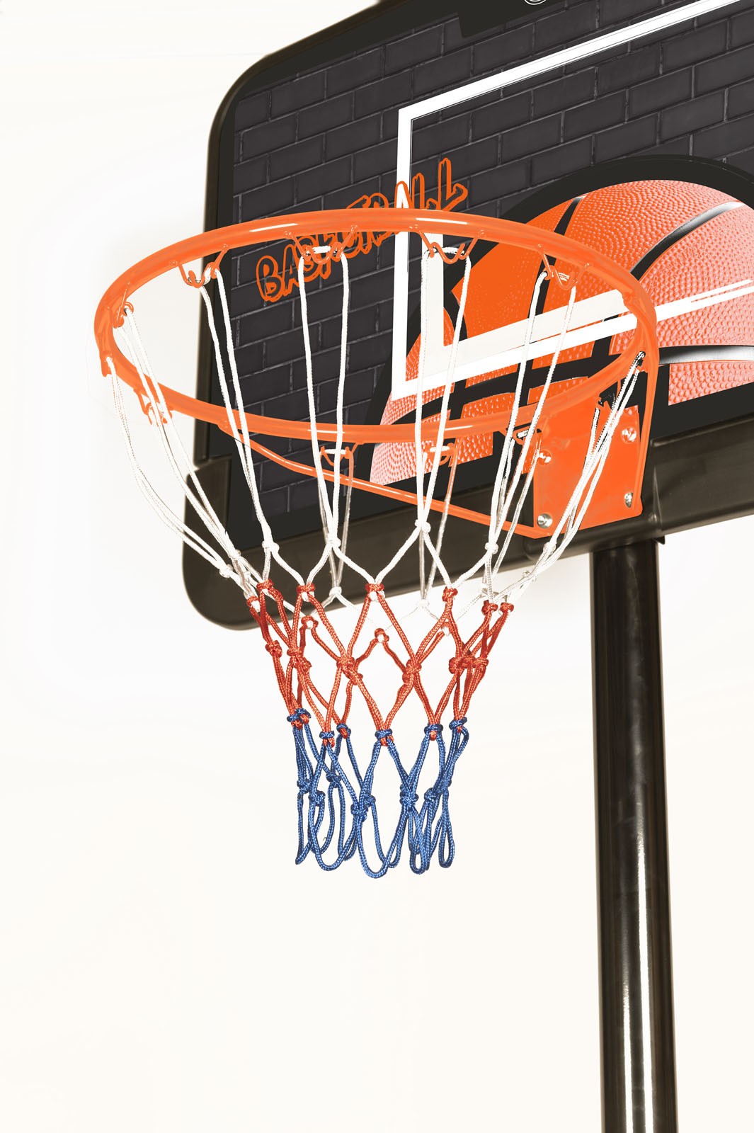 Impianto Basket Cleveland Garlando con colonna e base zavorrabile BA-14