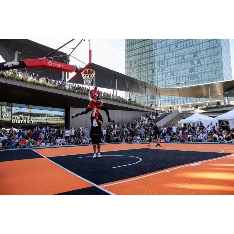 Impianto basket oleodinamico 3x3 Art. Black17