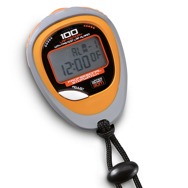 Cronometro digitale, precisione 1/100 di secondo, 100 memorie S02158