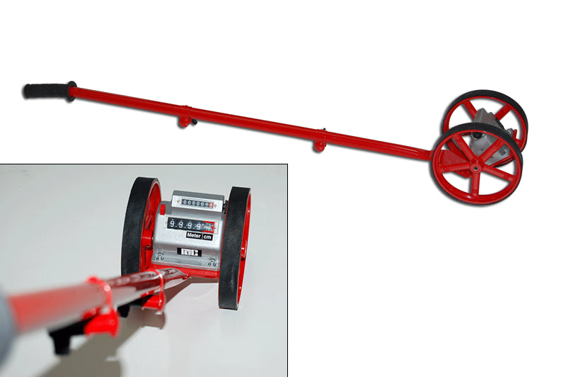 Conta metri stradale a lettura doppia, con maniglia S02262