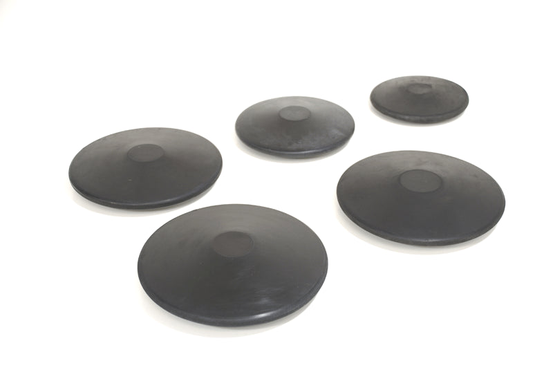 Disco di gomma da allenamento, kg 2 S02308