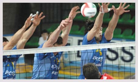 Rete Super Minivolley in Polietilene H.T. 100x2,5mm Maglia Esagonale Art. P140