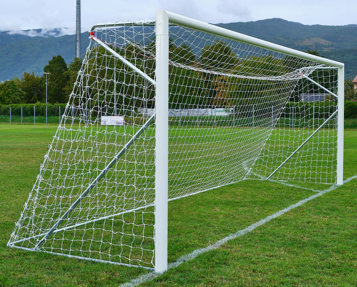 Porta calcio Singola mobile alluminio regolamentari 732x244 Art 5901M