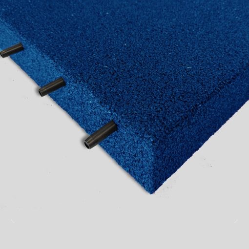 Pavimentazione antireauma Gommafit Square Park Blu da 30 mm a 100 mm