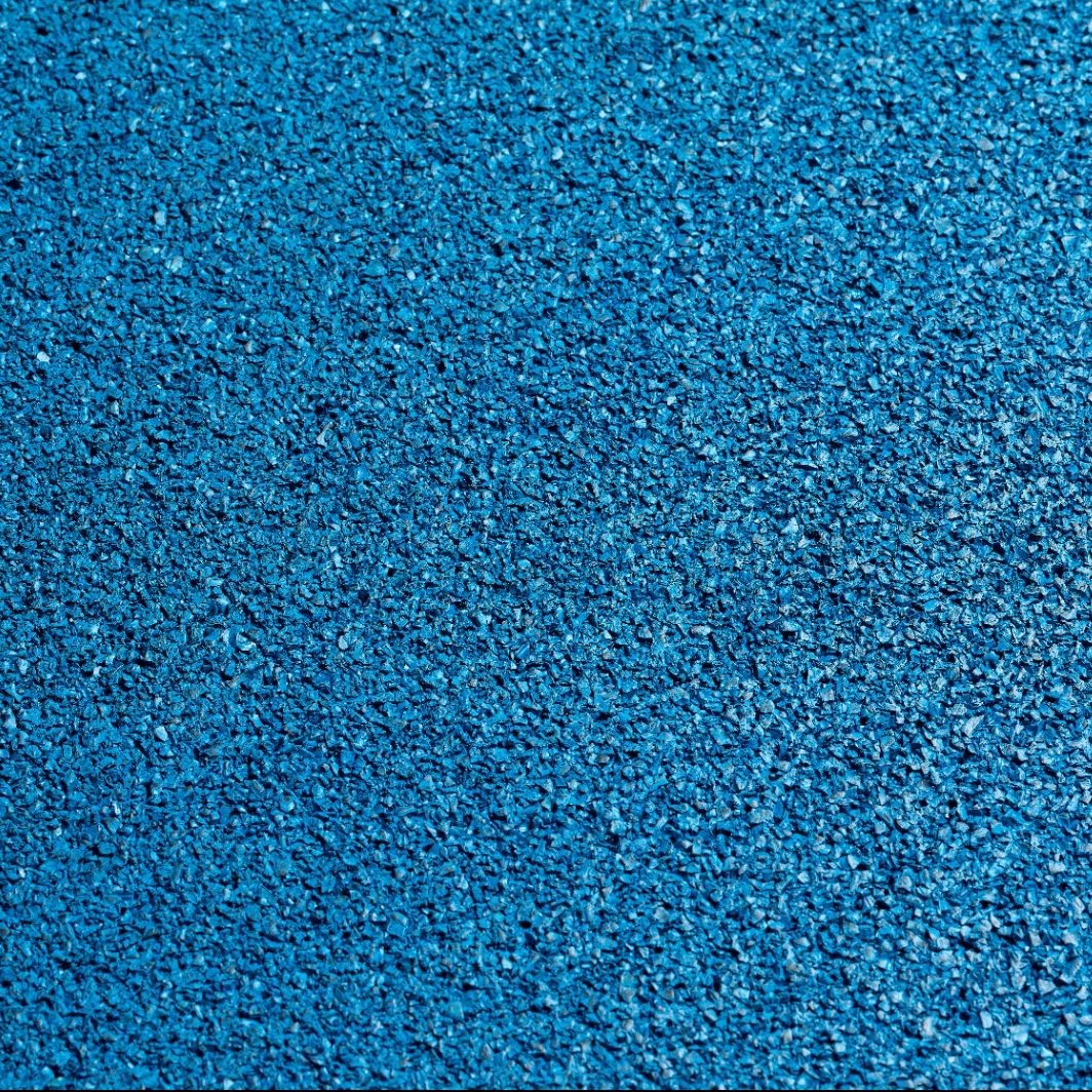 Pavimentazione antireauma Gommafit Square Park Blu da 30 mm a 100 mm