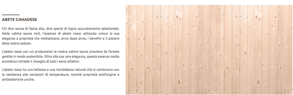 Sauna a Vapore Holl's Gaia Luna Cod. HL-T250E