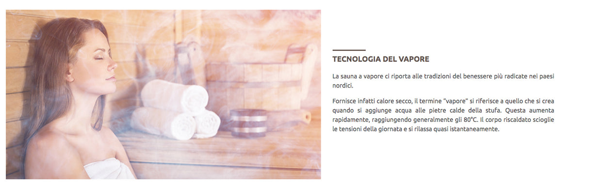 Sauna a Vapore Holl's Gaia Luna Cod. HL-T250E