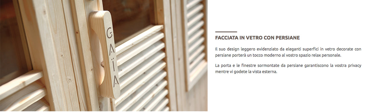 Sauna a Vapore Holl's Gaia Bella Cod. HL-T160E