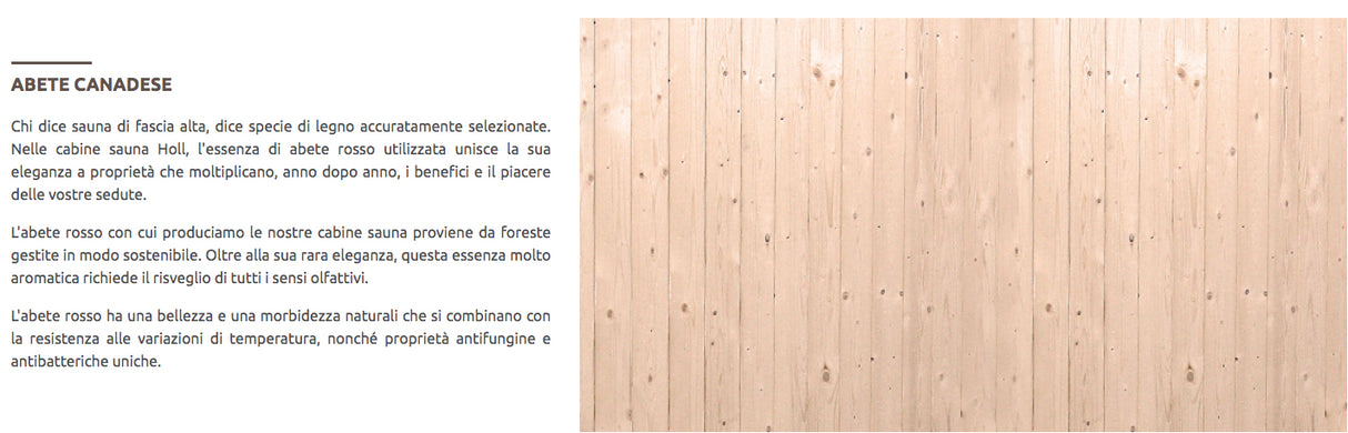 Sauna a Vapore Holl's Gaia Bella Cod. HL-T160E