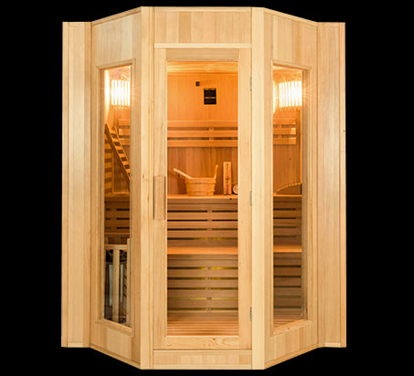 Sauna A Vapore Finlandese tradizionale Zen 4 Posti 6,0 kW Cod. SN-ZEN4PK