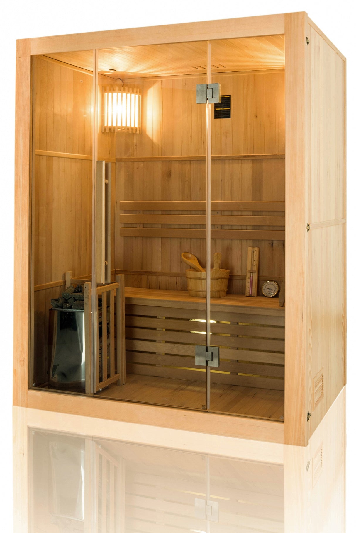 Sauna Tradizionale a 4 Posti Sense 6,0 kW Cod. SN-SENSE-4PKUP