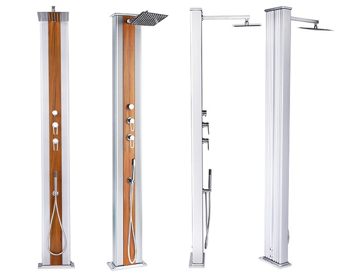 Doccia ibrida Dada Straight 40 Litri Antracite