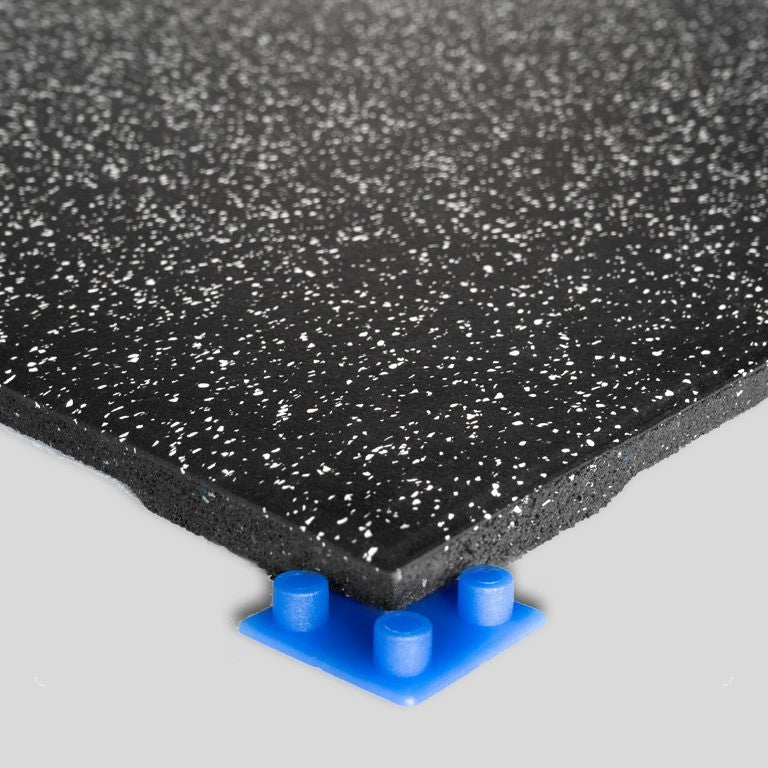 SQUARE PREMIUM CLIC, 20 mm, NERO, PUNTINATO BIANCO o GRIGIO, SABBIA