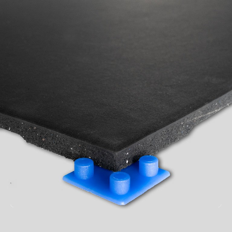 SQUARE PREMIUM CLIC, 20 mm, NERO, PUNTINATO BIANCO o GRIGIO, SABBIA