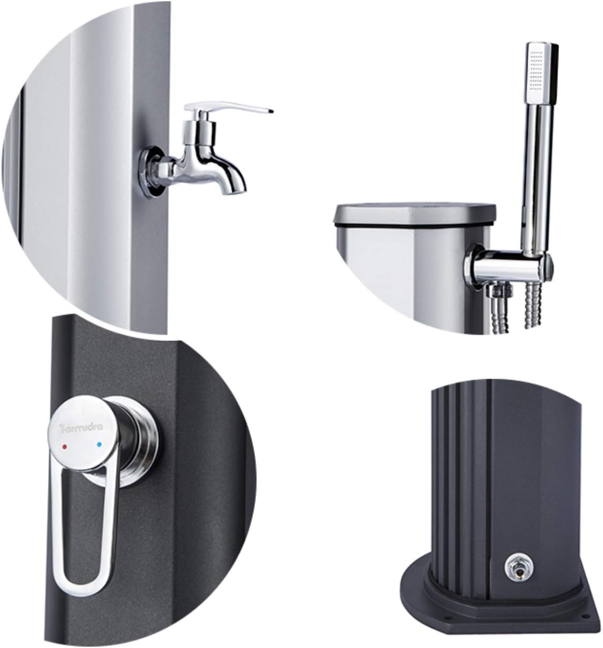 Doccia solare Jolly Go 20L Antracite