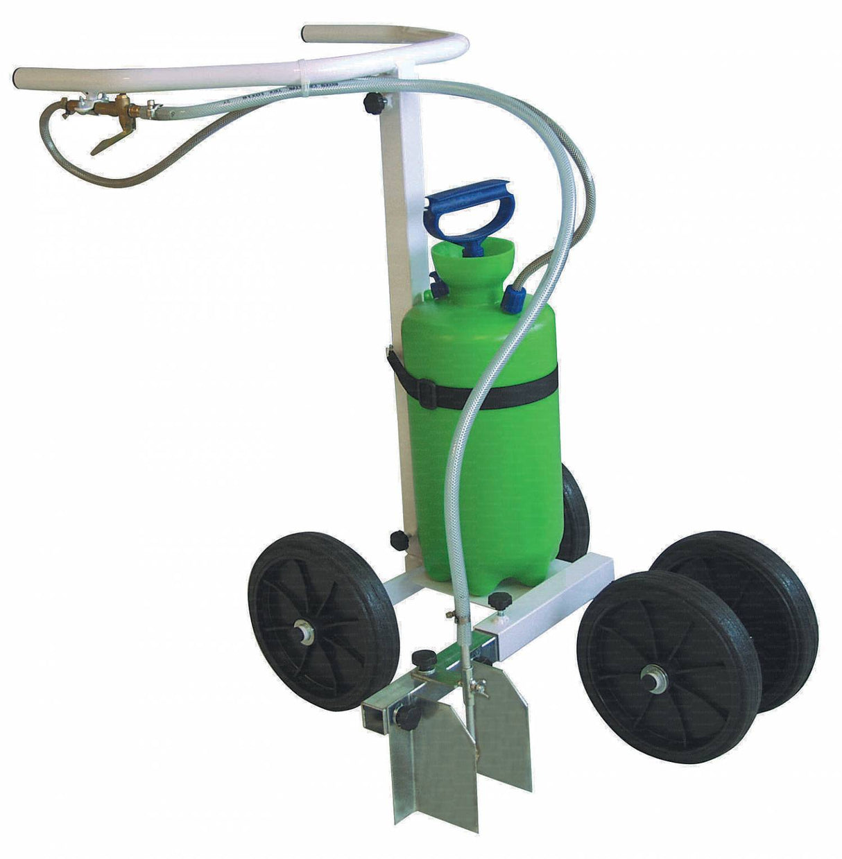 Carrello segnacampo a pompa manuale. ART. 6435