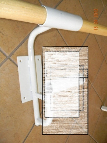 Sbarra danza completa singola da muro mod dancewall mt 6