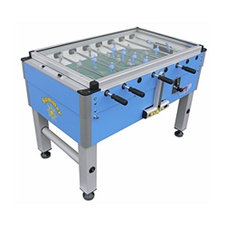 Calcio balilla roberto sport summer cover con gettoniera coperto vetro