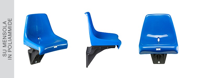 Seduta a scocca monoblocco M2010 versione anti UV colori a scelta