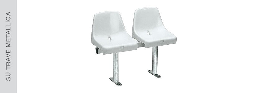 Seduta a scocca monoblocco M2010 versione anti UV colori a scelta