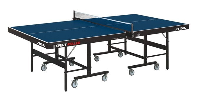 Tavolo Ping Pong Stiga Expert Roller CSS Blu Indoor Omologato Dalla Federazione