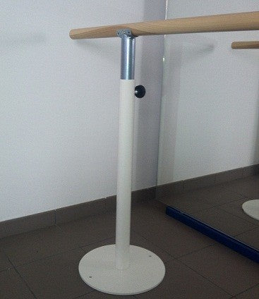 Coppia supporto mobile regolabile per sbarra danza Art. G408 colore azzurro o bianco