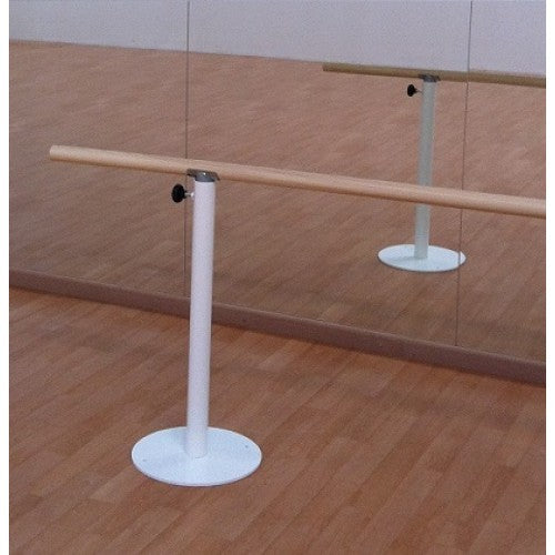 Coppia supporto mobile regolabile per sbarra danza Art. G408 colore azzurro o bianco