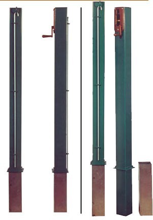 Impianto Tennis Pali Regolamentari Tendirete Sper Palo Tondo o Quadro