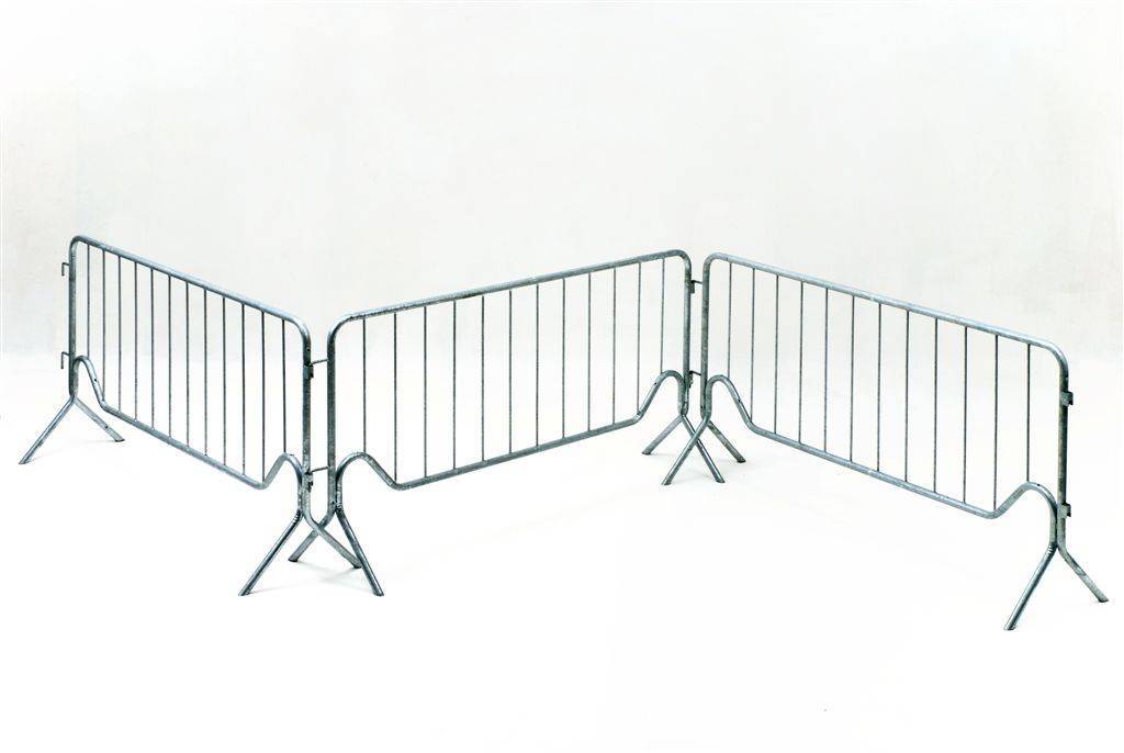 Transenna impilabile realizzata in tubo acciaio zincato diam. 40 mm. ART. 8520