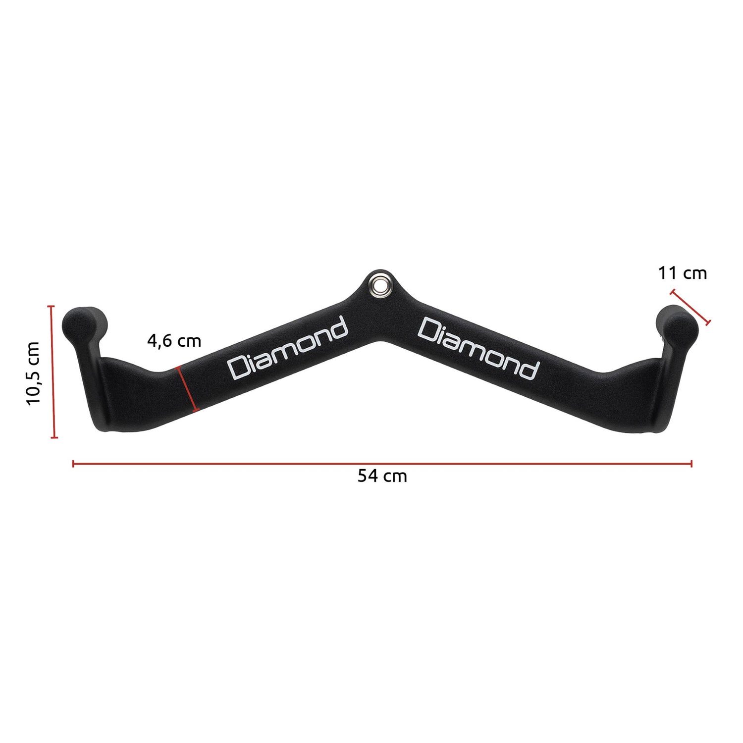 Barra Lat 34 cm Presa Neutra Diamond B-PG54