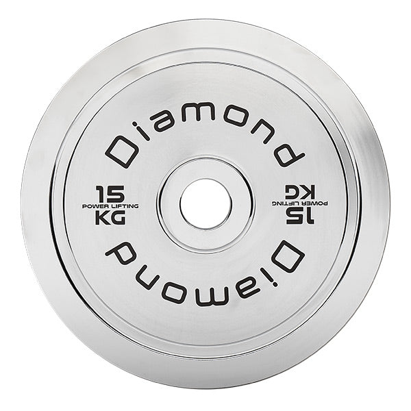 DISCO OLIMPICO IN ACCIAIO POWERLIFTING foro Ø 50 mm DAPL