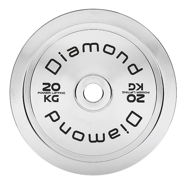 DISCO OLIMPICO IN ACCIAIO POWERLIFTING foro Ø 50 mm DAPL