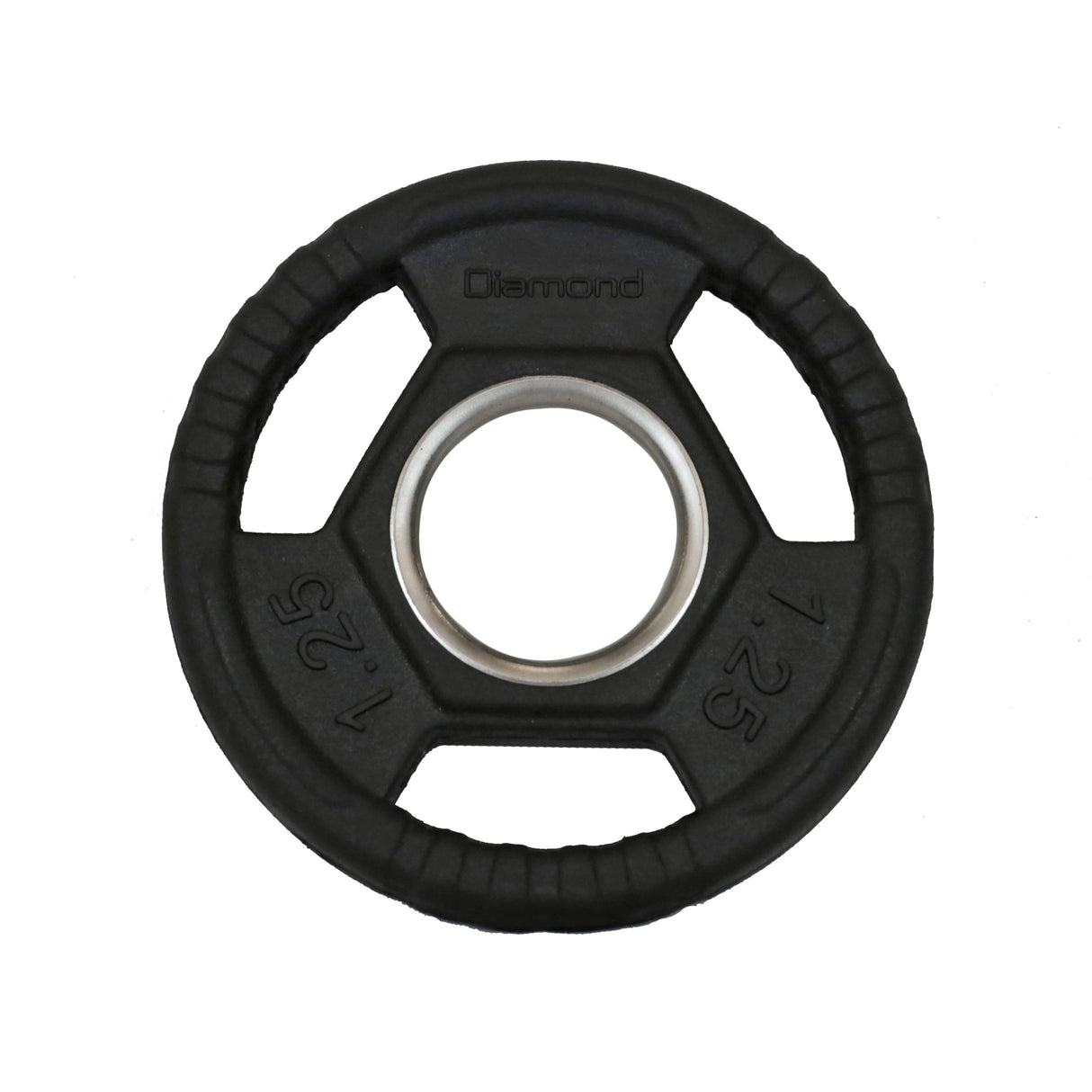 Disco Olimpico Gommato RUVIDO Tri-Grip foro Ø50 mm Cod. DGGD-P