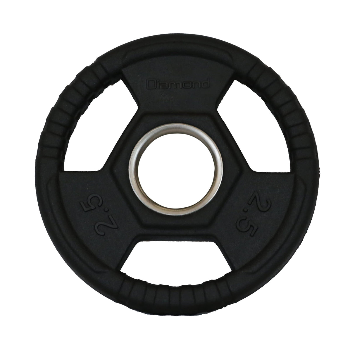 Disco Olimpico Gommato RUVIDO Tri-Grip foro Ø50 mm Cod. DGGD-P