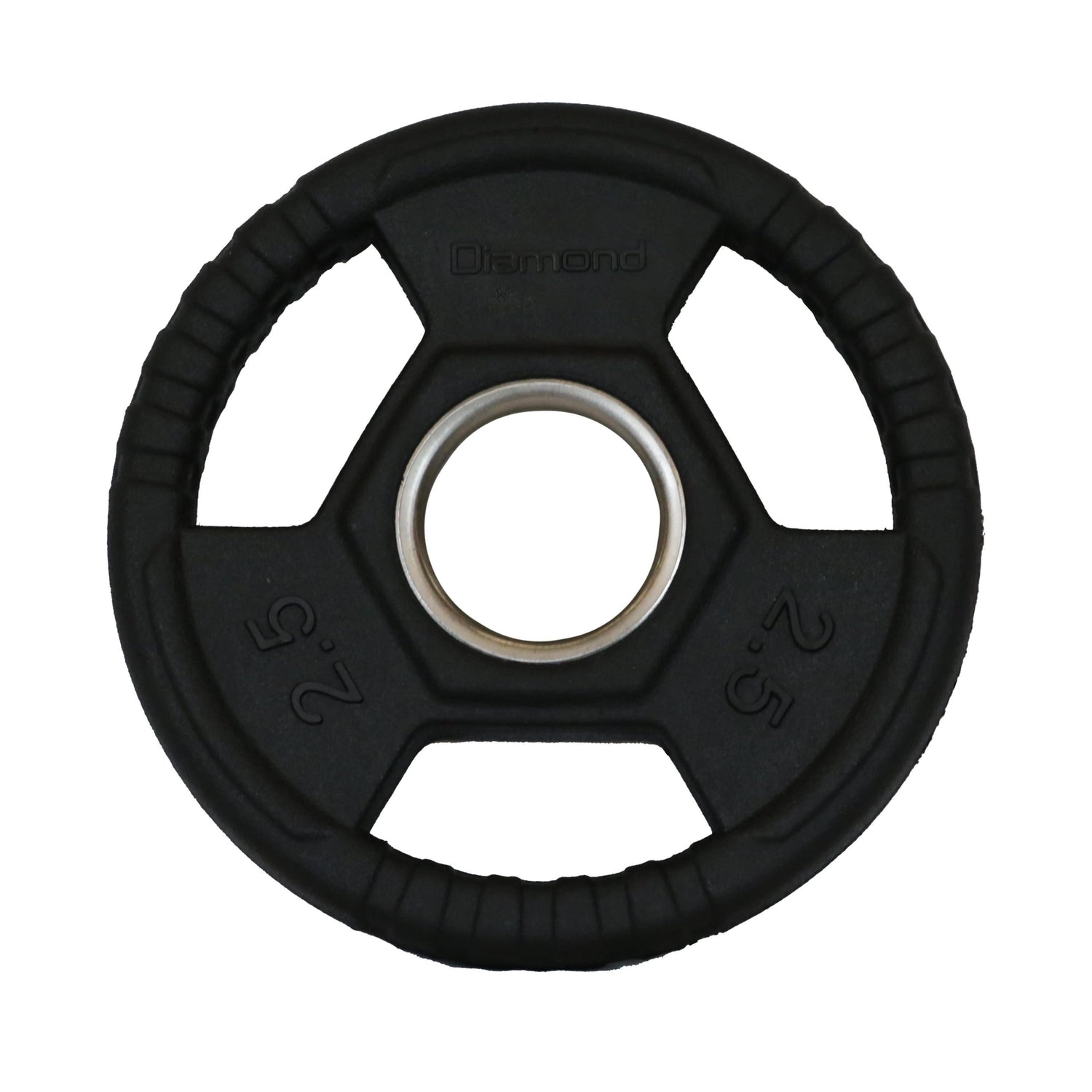 Disco Olimpico Gommato RUVIDO Tri-Grip foro Ø50 mm Cod. DGGD-P