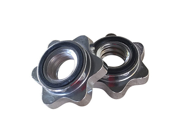 Coppia di fermadischi a vite Ø 25 mm JK Fitness Cod FV