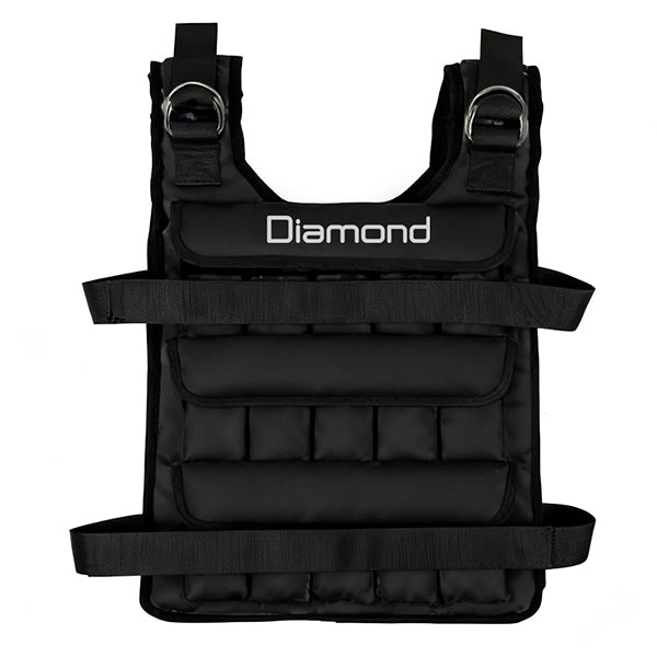 Giubbotto Zavorrato Black 30KG DIAMOND Cod. GZ30B
