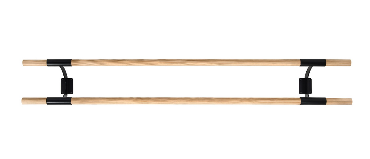 Sbarra Danza Arabesque Doppio Da Muro Mt 3 Dinamic Ballet Black