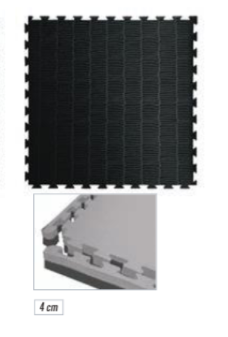 Tatami ad incastro 100X100X4 cm Con 4 bordi Cod. MAT04-100