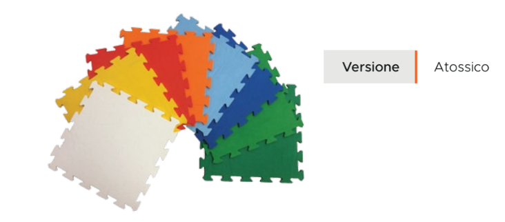 Gioco Tiro degli Anelli su Tappeti Polymat Light (in EVA) Tatami bambino Asilo Nido spessore 10 mm