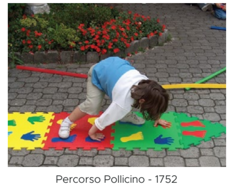 Gioco Pollicino su Tappeti Polymat Light (in EVA) Tatami bambino Asilo Nido spessore 10 mm
