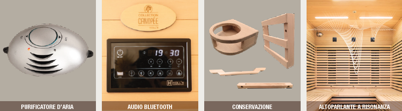 Sauna infrarossi al quarzo Canopèe Angolare 3 posti Costo, Spedizione e Preventivo su richiesta! Cod. HL-CNP03C Tecnologia a infrarossi a tripla cura